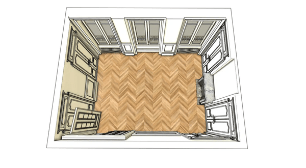 Projet SketchUp étude de l'espace